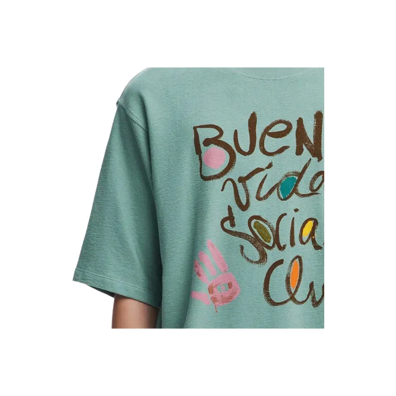Desigual T Shirts Men Lake Blue-3