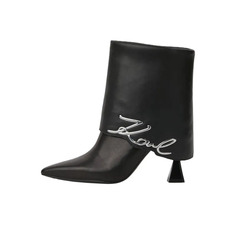 KARL LAGERFELD Debut Ii Ankle Boots 9cm Women's Black-0