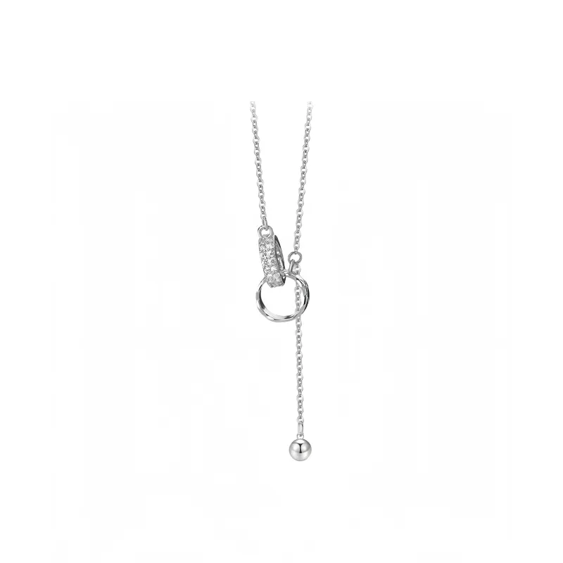 DAWO 999 Fine Silver Necklaces Women's-0