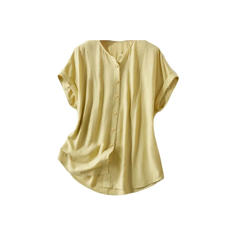 IHIMI SS24 Shirt Women's Mango Yellow-0
