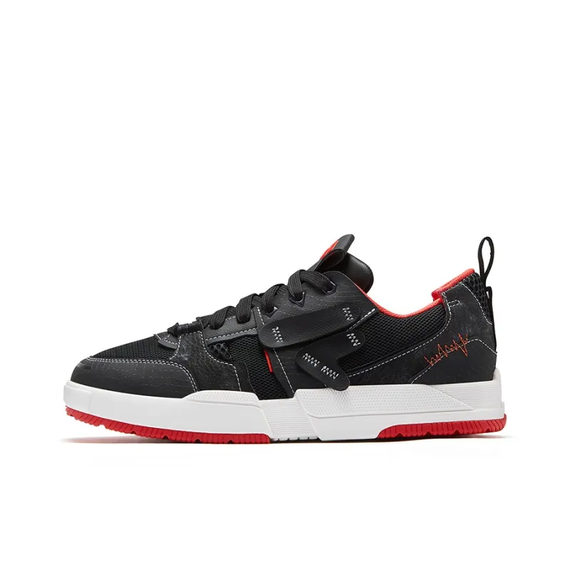FILA FUSION GEOMETRY Geometric Shoes Low Top Skateboard Shoes Men's Black-0