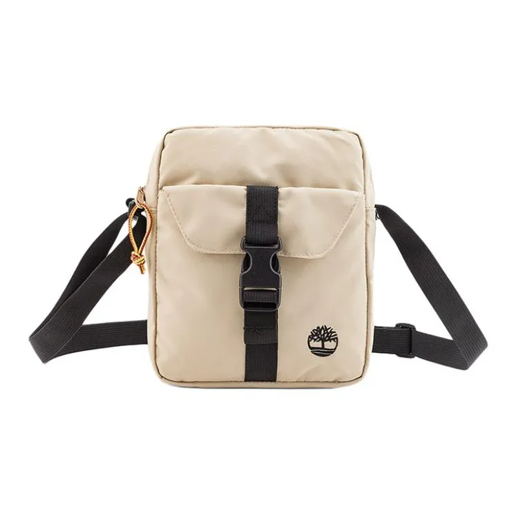 Timberland Fabric Shoulder Bag, Crossbody Bag Unisex Earth Tone-0