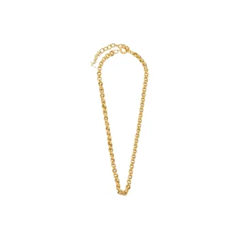 SAINT LAURENT Brass, Metal Necklaces Unisex Gold