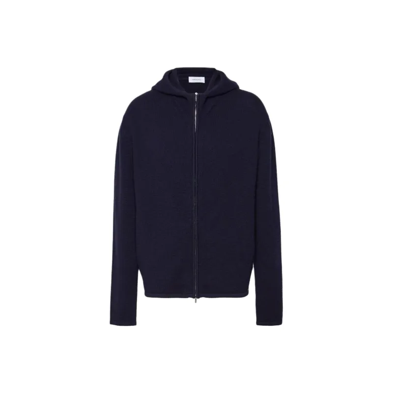 Ferragamo Logo-engraved Cashmere-blend Jacket-0