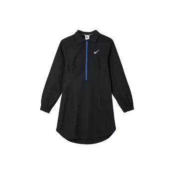 Nike Long Sleeved Dresses Women's Black