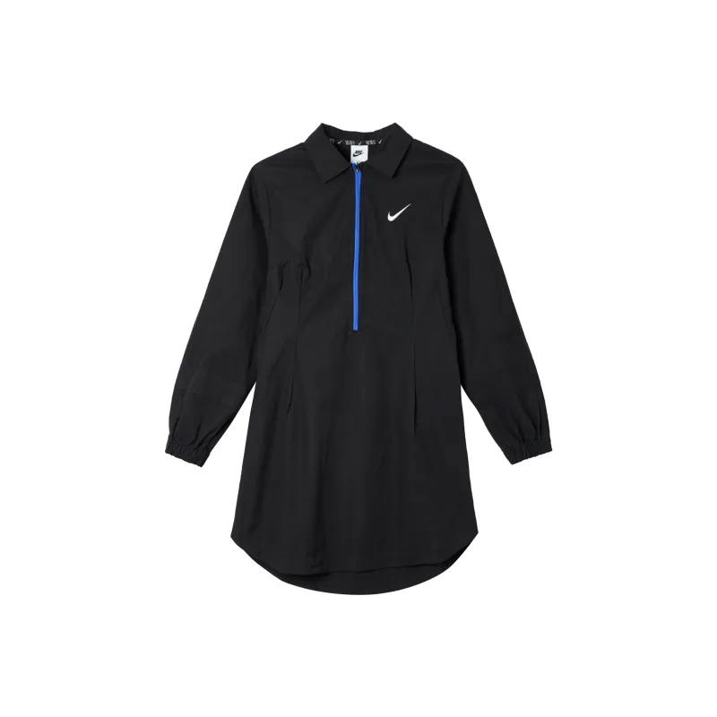 Nike Long Sleeved Dress Women's Black-0