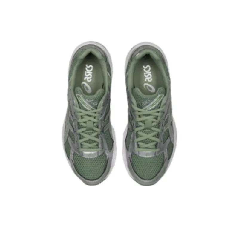 Asics Gel 1130 Anti Slip Wear Resistant Low Top Casual Running Shoes Unisex Green Silver Color-2
