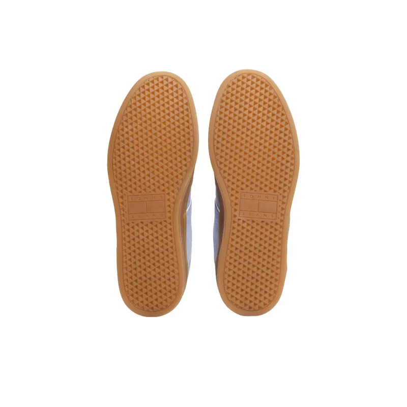 Tommy Hilfiger Trainers Low Top Skateboard Shoes Women's Blue-5