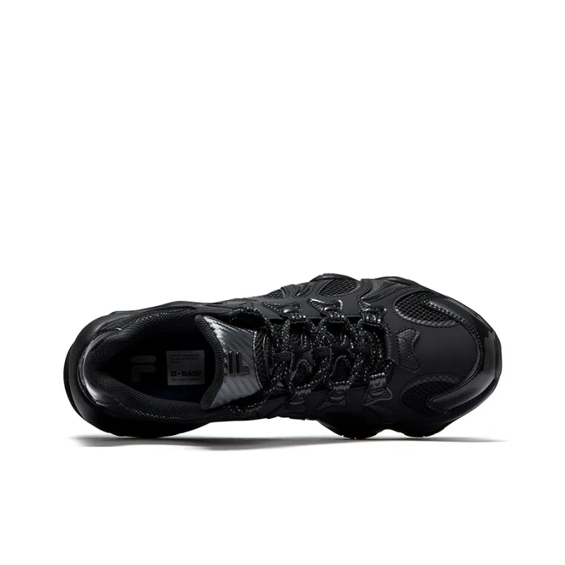 FILA FUSION Jagger Low Top Casual Shoes Men's Galloping Horse Black-2