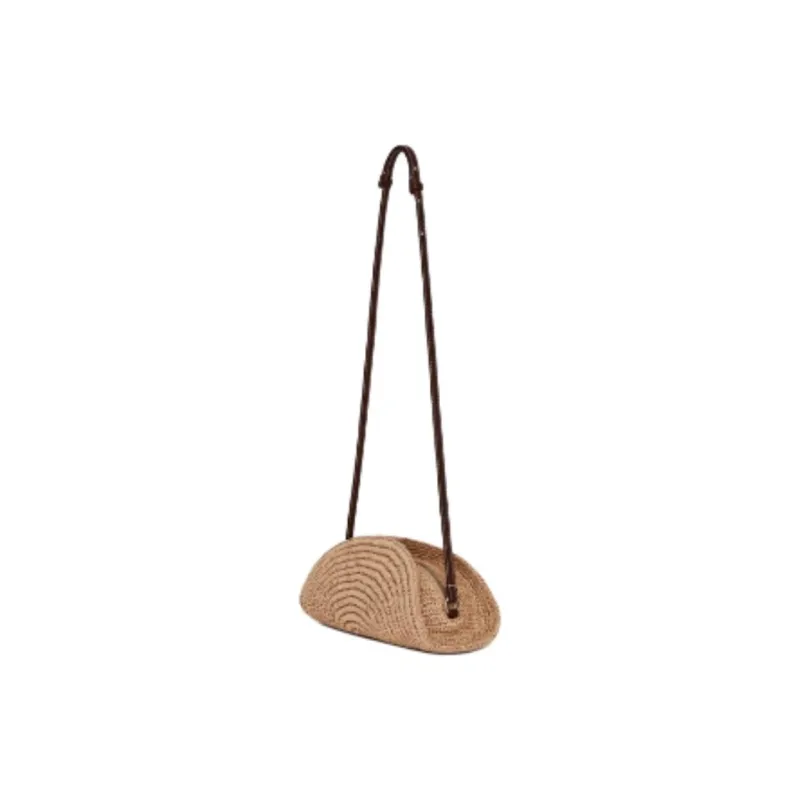ARKET Paper Handheld Crossbody Bag Trumpets Women's Beige-1