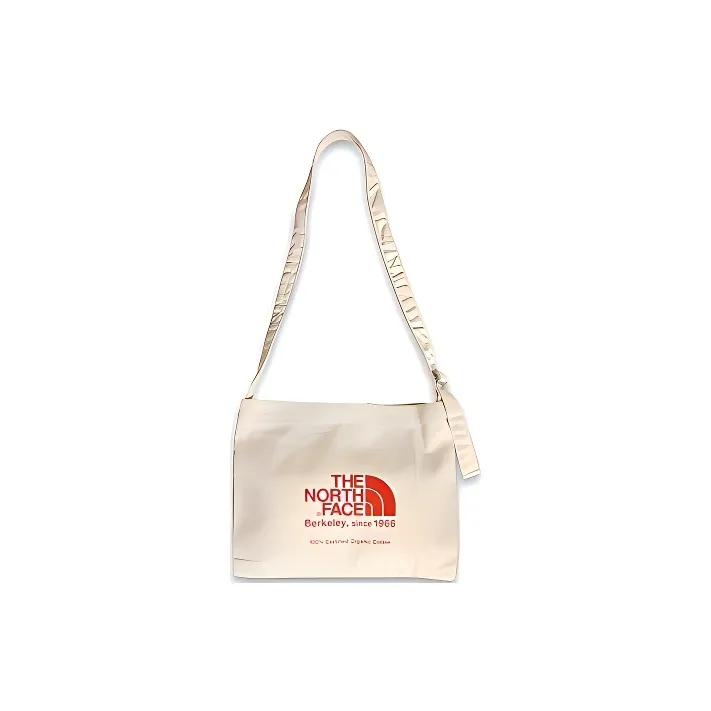 THE NORTH FACE Cotton Reusable Crossbody Bag Regular Unisex White/Red-1