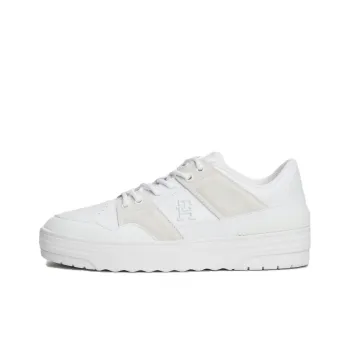 Tommy Hilfiger Trainers Low Top Basketball Shoes Women's White