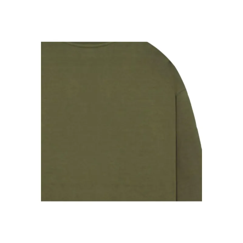 WE11DONE T Shirts Unisex Olive Green-3