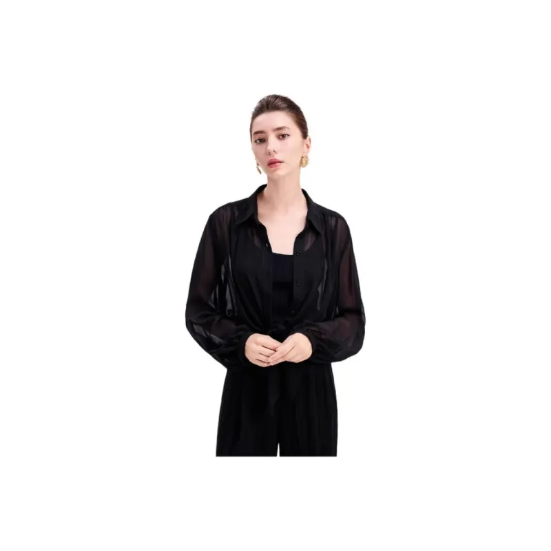 NAVIGARE Shirts Women's 0979 Night Black-1
