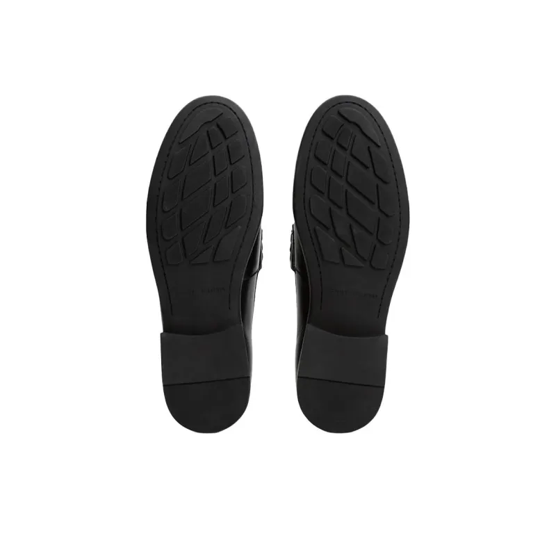 Tommy Hilfiger TH Monogram Loafers Women's Black-5