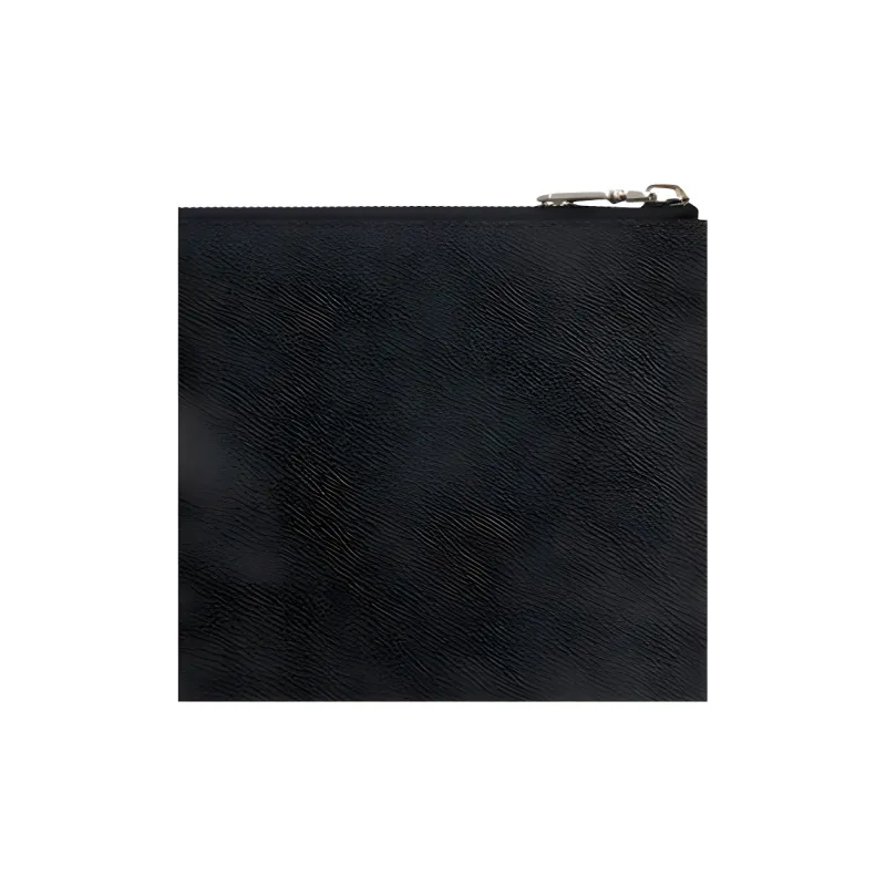 Givenchy Artificial Leather Clutch Tubas Men's Black-3