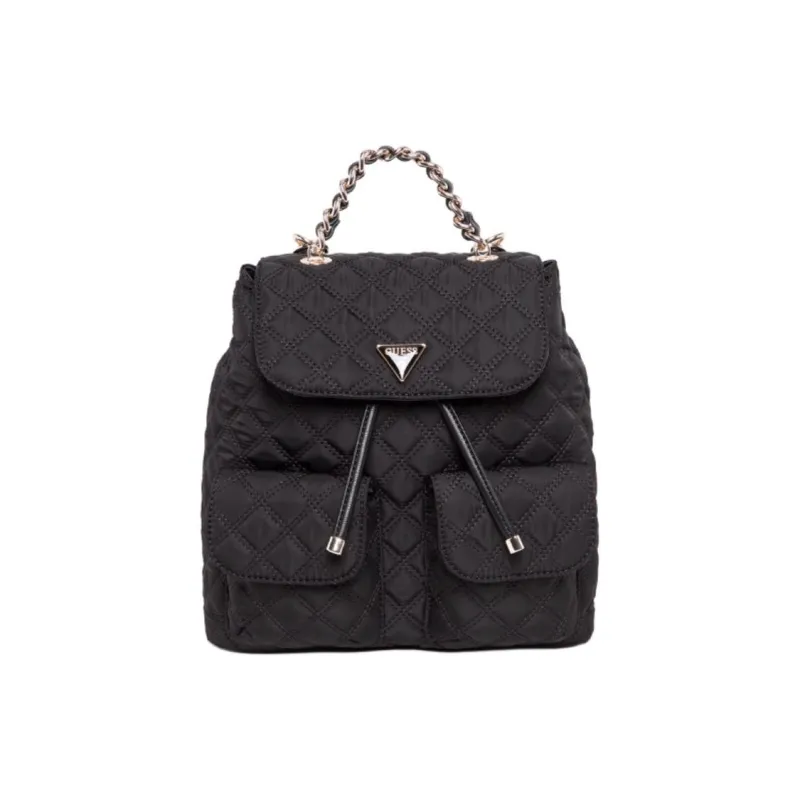 GUESS Fabric Backpack Women's Black-0