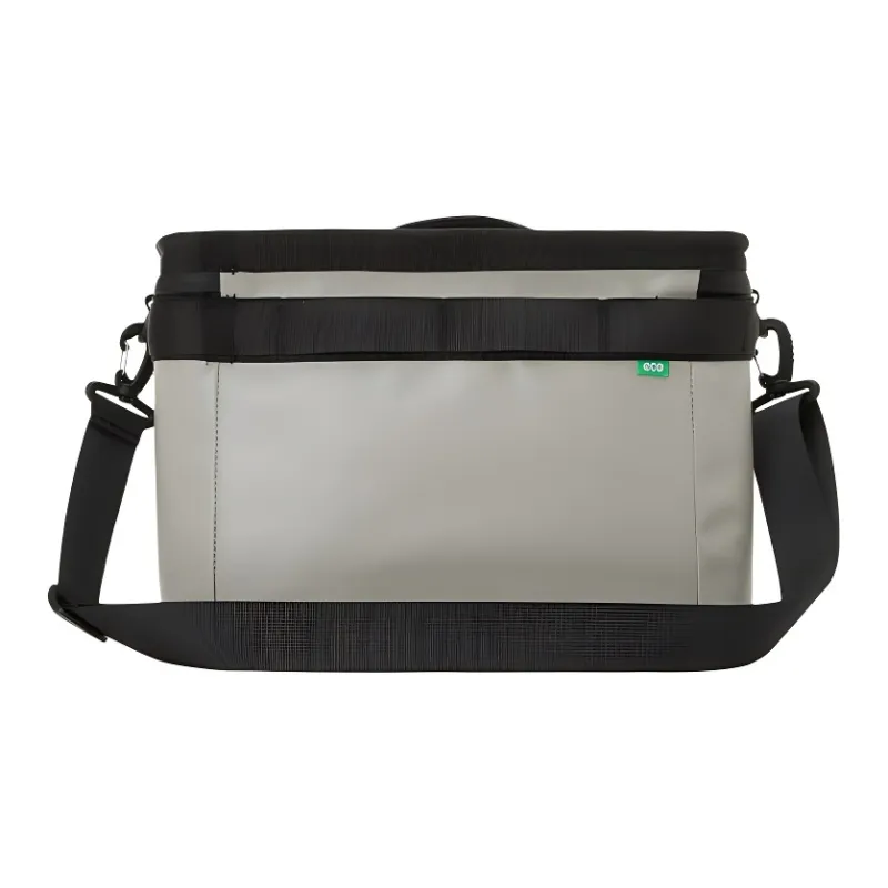 THE NORTH FACE Polyester Shoulder Bag Crossbody Bag Medium Size Unisex Gray/Black-1