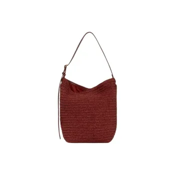 ARKET Paper Crossbody Bag, Shoulder Bag Tubas Women's Red Brown
