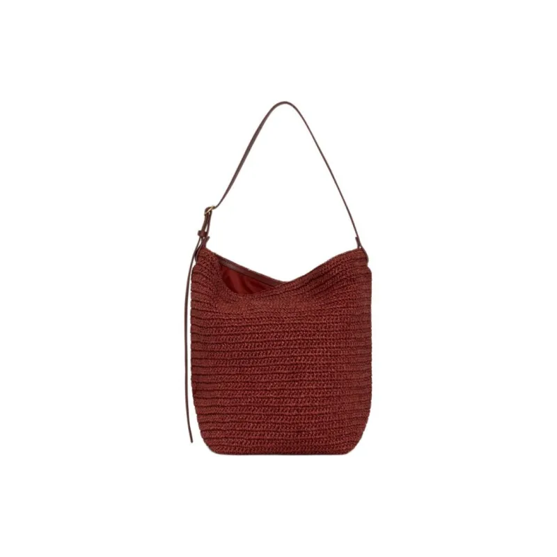 ARKET Paper Crossbody Bag, Shoulder Bag Tubas Women's Red Brown-0