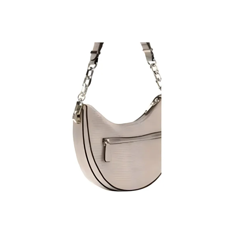 GUESS PU Shoulder Bag Women's Taupe-4