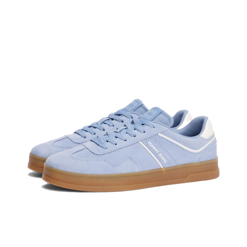Tommy Hilfiger Trainers Low Top Skateboard Shoes Women's Blue-2