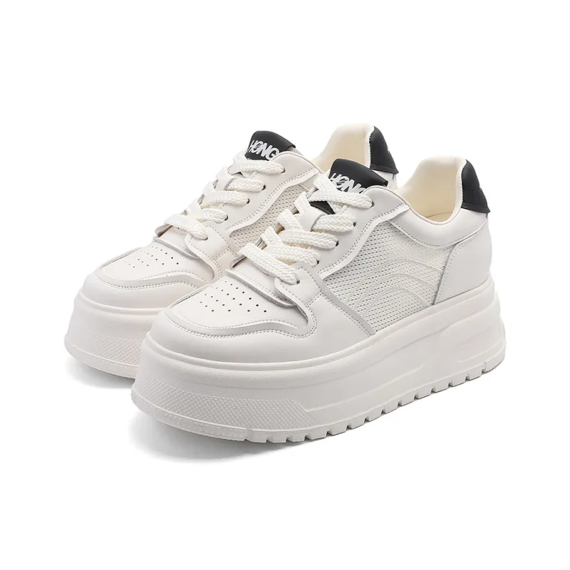 RED DRAGONFLY Height Increasing Breathable Low Top Women's Fashion Casual Shoes Platform Comfortable Versatile-8