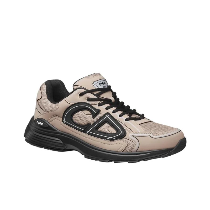 DIOR B30 Countdown Low Top Casual Shoes Men's Beige-2