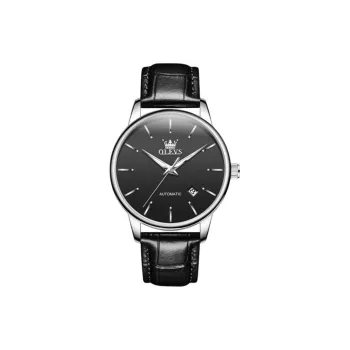 OLEVS Wisdom Series Mechanical Movement Watch Men's Watches Black Dial