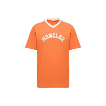 Moncler FW25 T Shirt Men's Orange