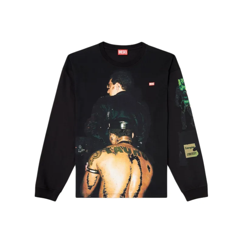 DIESEL X Tom Of Finland Foundation Pr T Boxt Tom T shirt-0