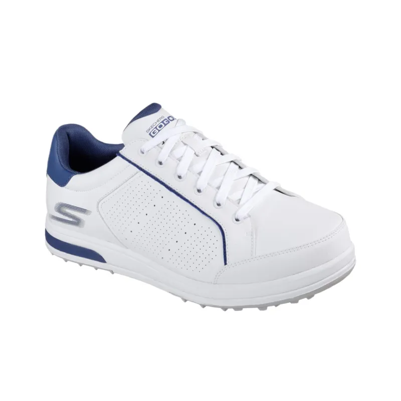 Skechers GO DRIVE 2 RELAXED Shock Absorbers Rebound Low Top Golf Shoes Men's White-2