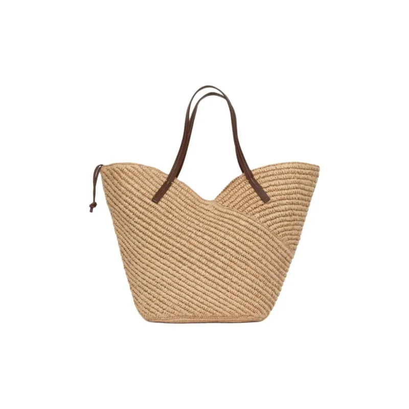 ARKET Paper Shoulder Bag Tubas Women's Beige-1