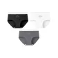[3 Pack]Black+White+Gray