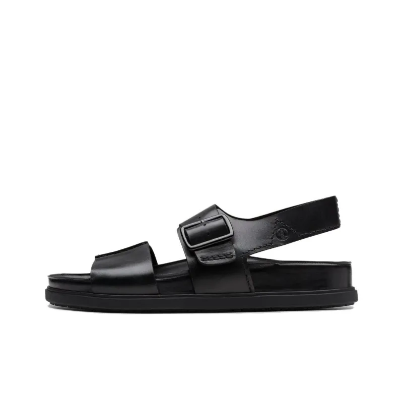 Clarks Torford Beach Sandals Men's Black-1