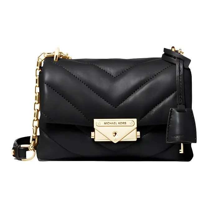 MICHAEL KORS Cece Sheepskin Crossbody Bag, Shoulder Bag Women's Black-0