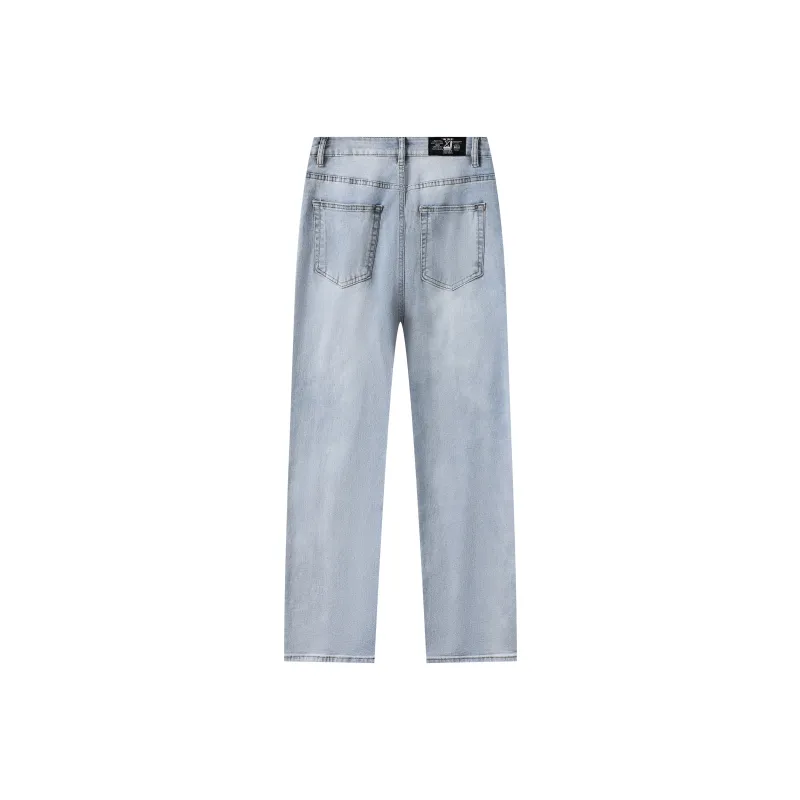 XINYINSU Jeans Unisex-12
