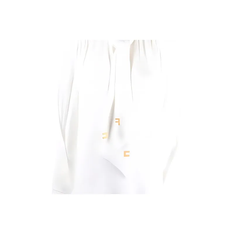 Elisabetta Franchi Foulard-scarf Crepe Shirt-4