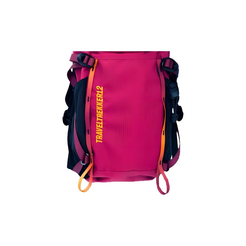 Anta PU Mountaineering Travel Multifunction Outdoor Bag Unisex Peach Fuchsia-1