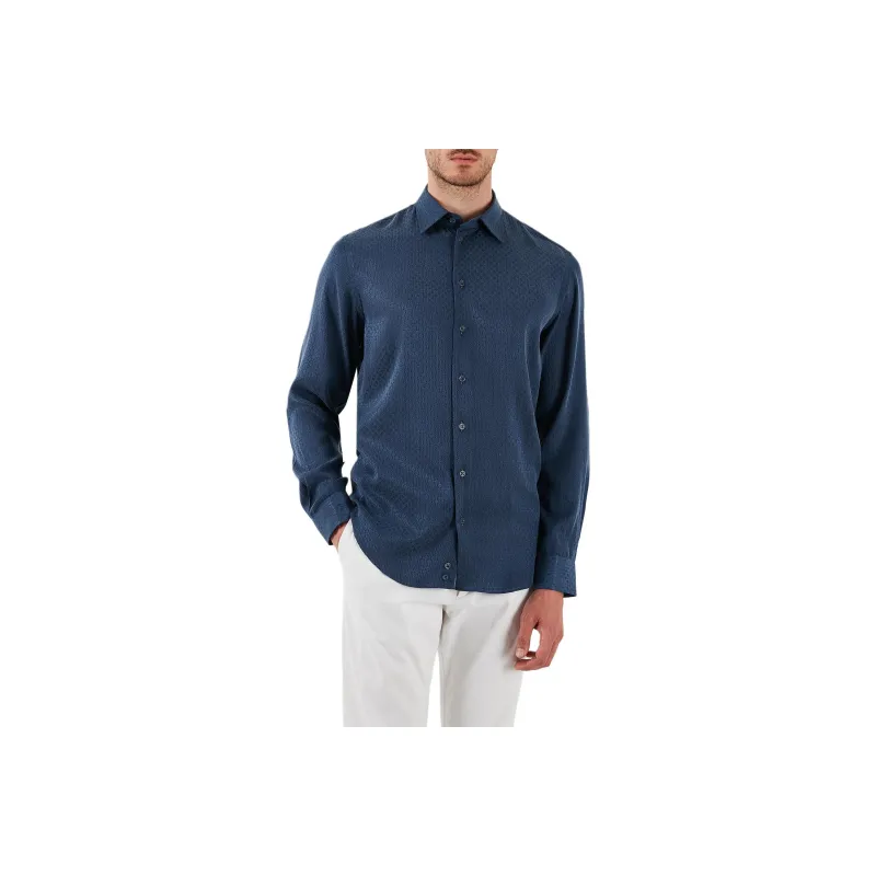 EMPORIO ARMANI Shirt Men's Marine Blue-0