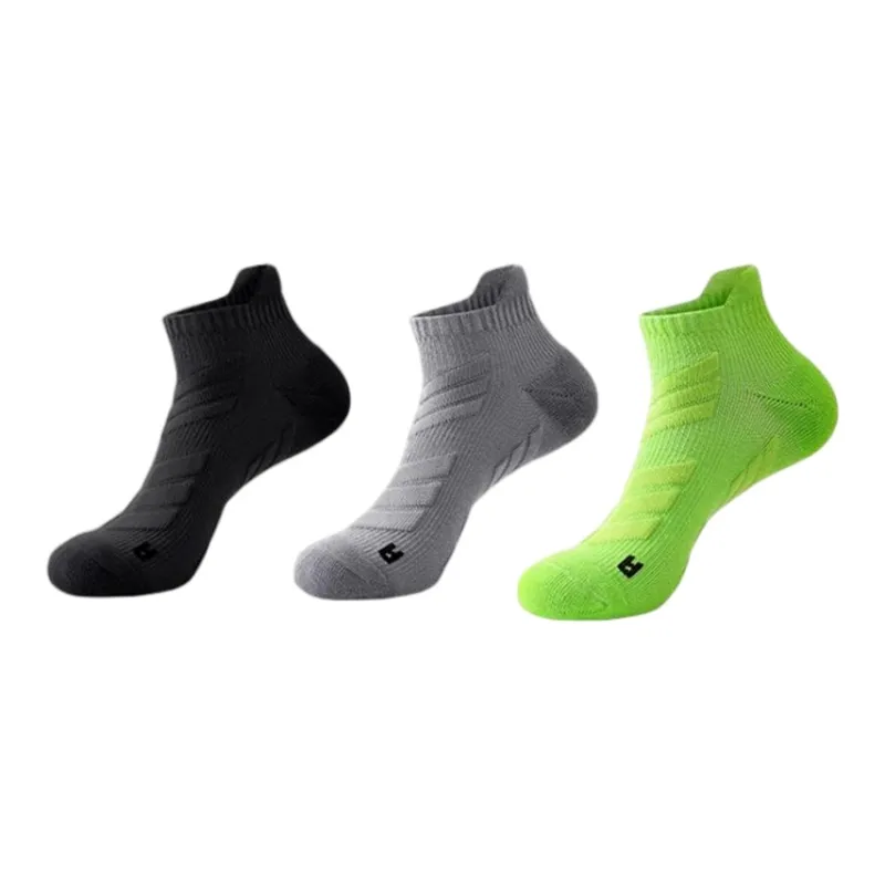 TLXT Running Socks Men's Students Outdoor Fitness Breathable Comfortable, Moisture Wicking Durable 3 Pack-8