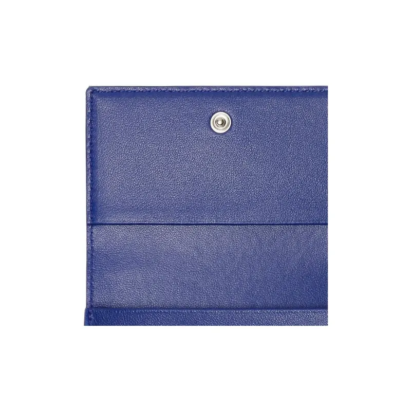 Burberry Polyester Card Holder Women's Knight Blue-4
