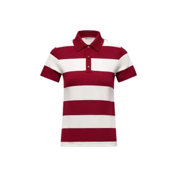 Moncler Polo Shirts Women's White & Red