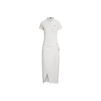 Polo Ralph Lauren Short Sleeved Dress Women's White