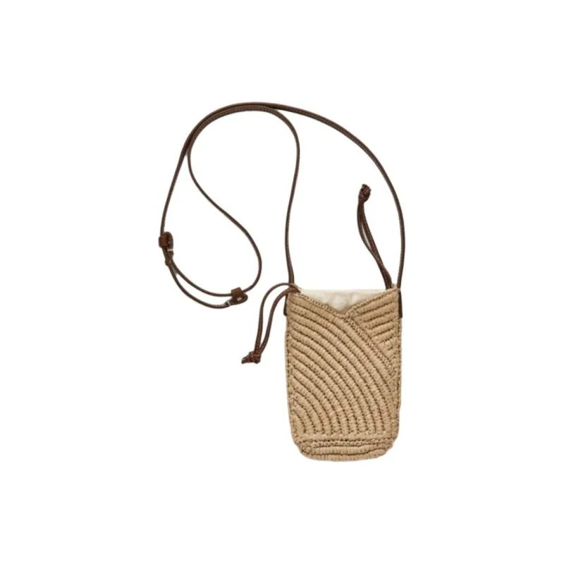 ARKET Paper Crossbody Bags Trumpets Women's Beige-0