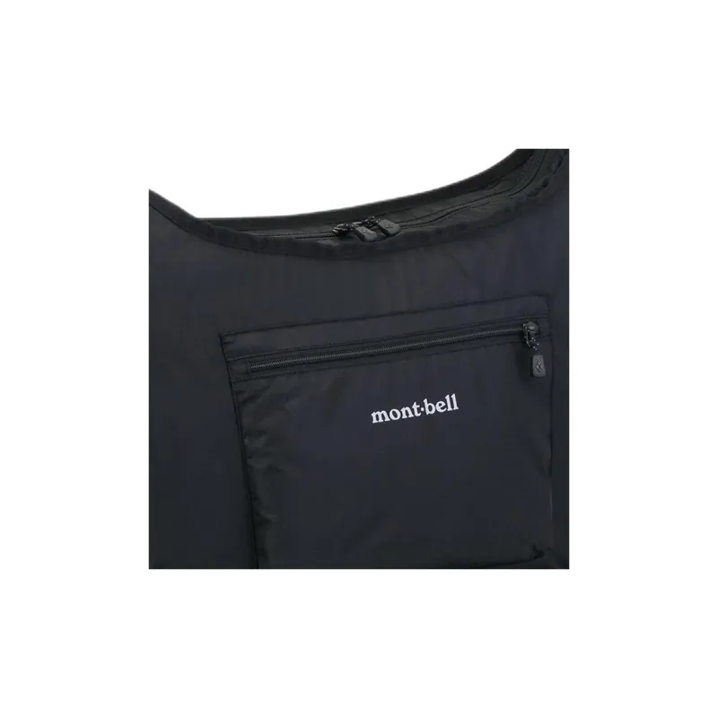 MONTBELL Nylon Shoulder Bag Medium Size Unisex Black-4