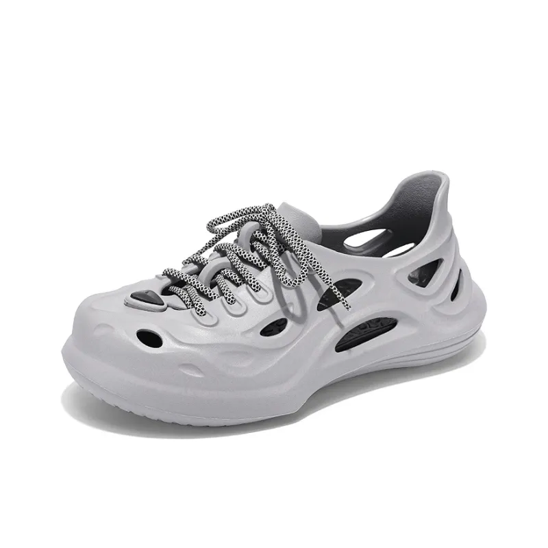 OUBT Lace Up Sports Sandals, Outdoor Camping, Water Sport Beach Shoes Clogs Men's-9