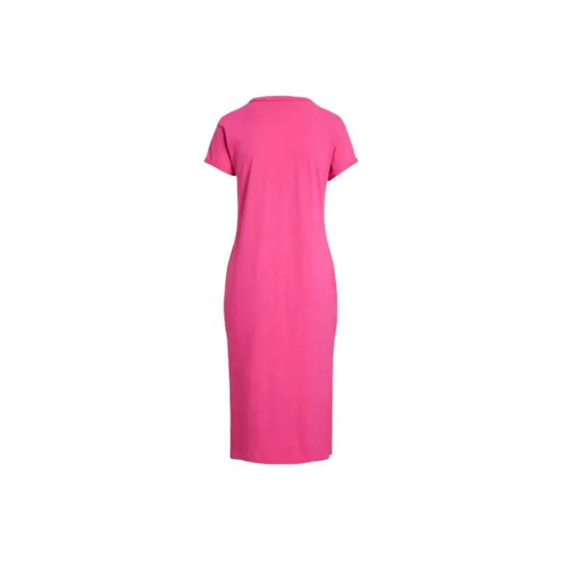 Polo Ralph Lauren SS25 Short Sleeved Dress Women's Pink-1