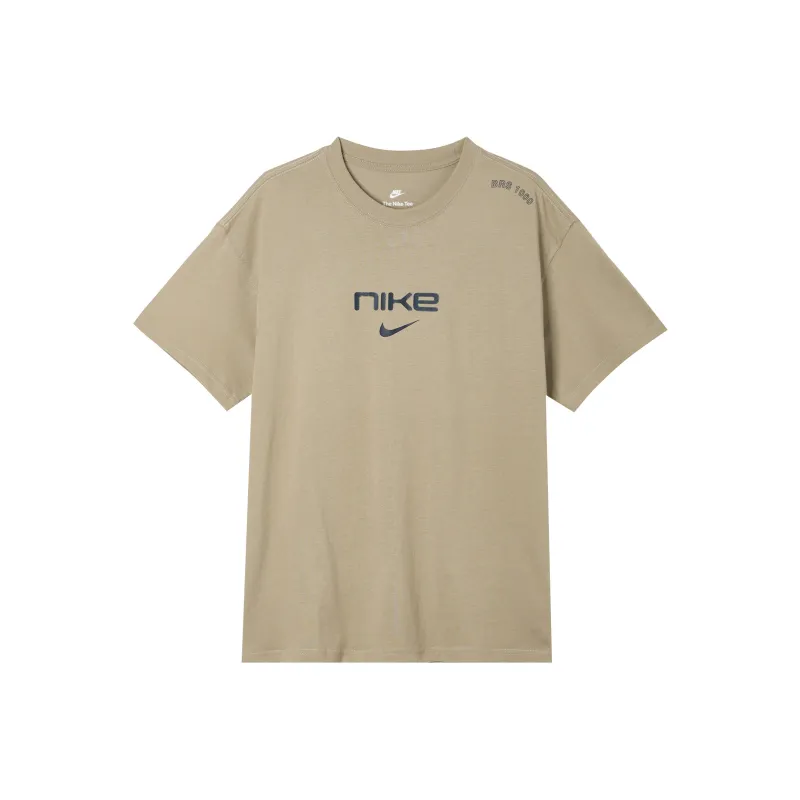 Nike T Shirts Men Khaki-1