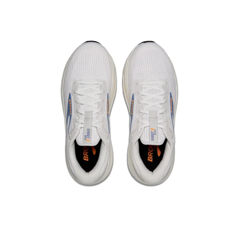 Brooks Ghost Max 2 Low Top Running Shoes Men's White-2